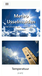 Mobile Screenshot of meteoijsselmuiden.nl